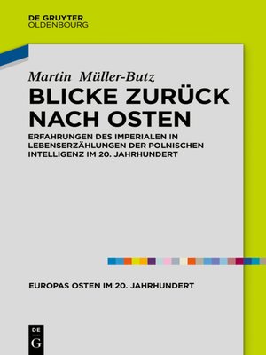 cover image of Blicke zurück nach Osten